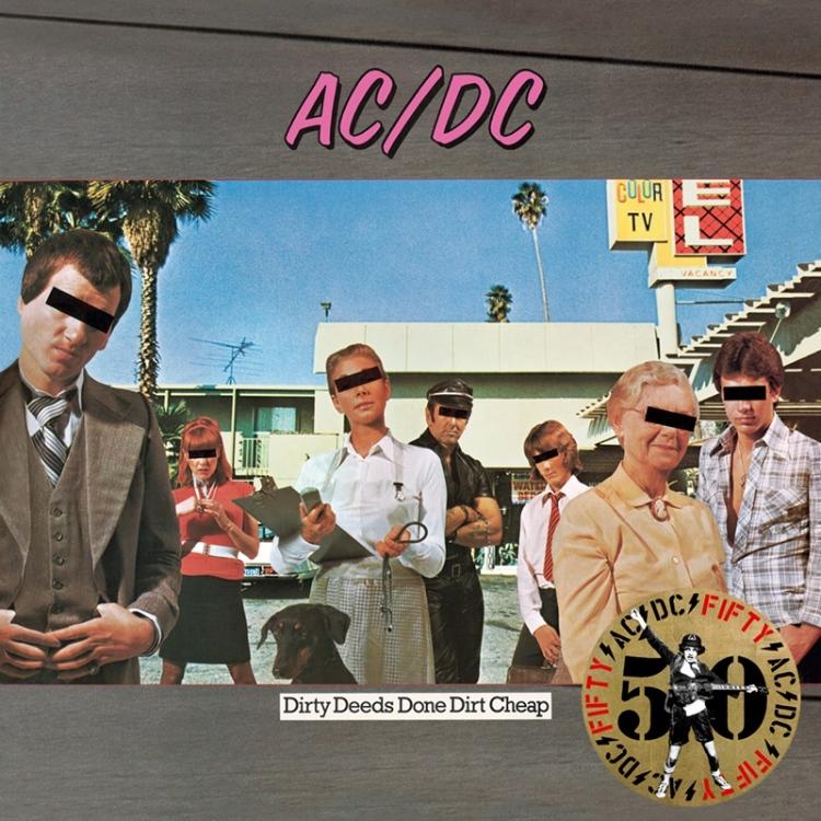 AC/DC / 下流痞子 (50周年紀念黃金彩膠LP)(限台灣)