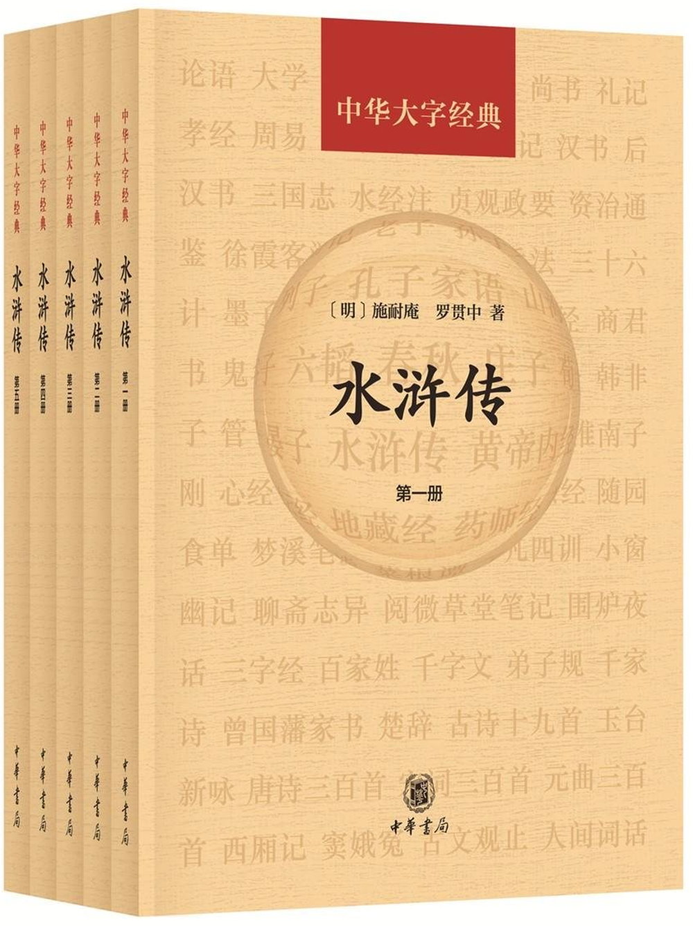 中華大字經典：水滸傳（全五冊）