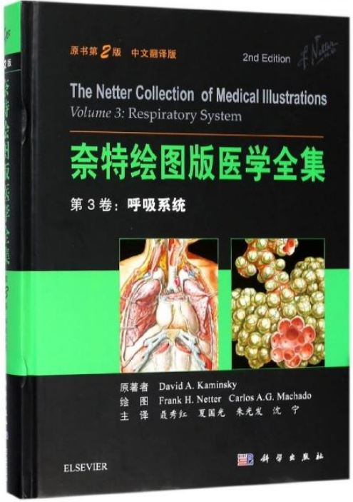 奈特繪圖版醫學全集·第3卷：呼吸系統（原書第2版·中文翻譯版）