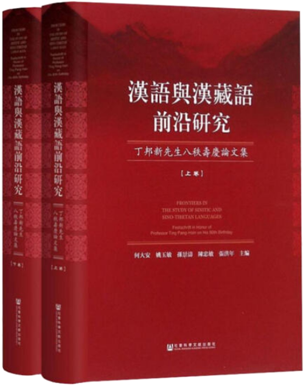 漢語與漢藏語前沿研究：丁邦新先生八秩壽慶論文集（上下）
