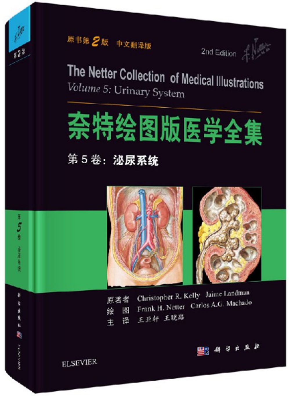 奈特繪圖版醫學全集（第5卷）泌尿系統（原書第2版）（中文翻譯版）