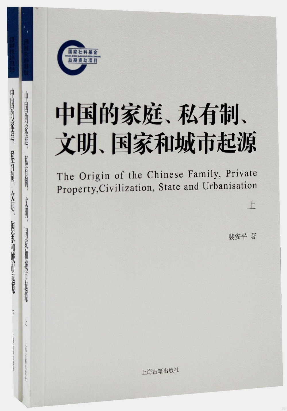 中國的家庭、私有制、文明、國家和城市起源（上下）