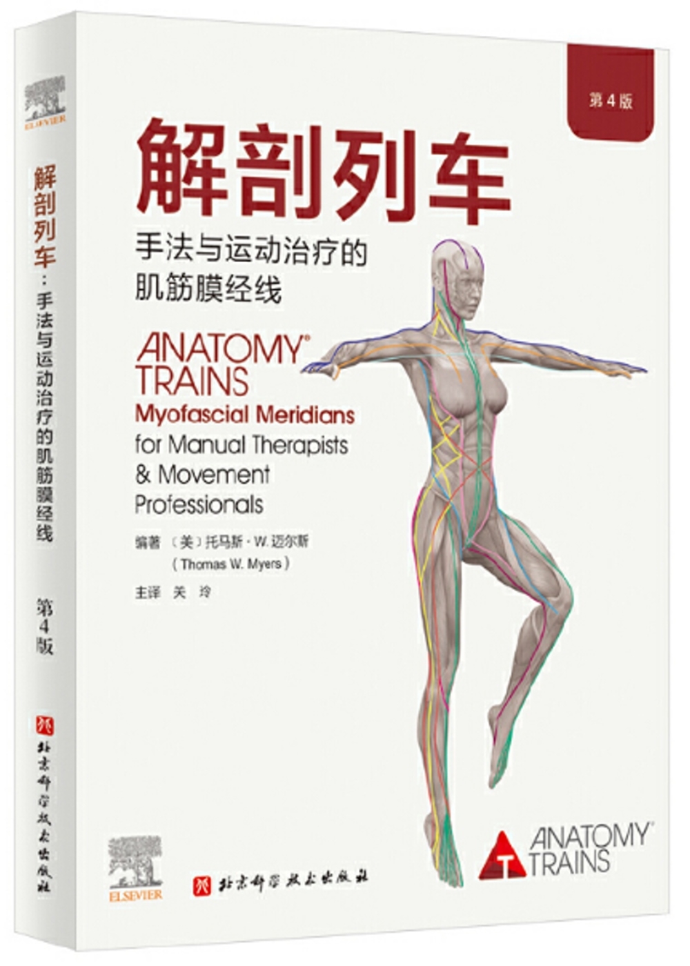 解剖列車：手法與運動治療的肌筋膜經線（第4版）