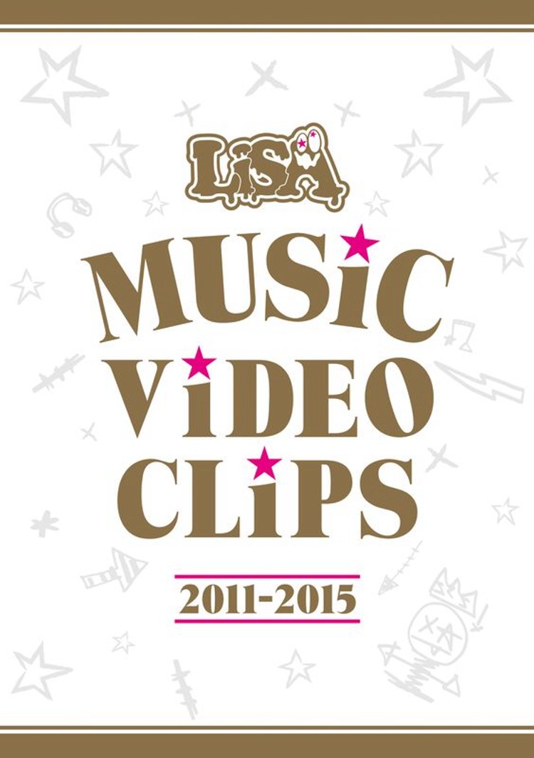 LiSA / LiSA MUSiC ViDEO CLiPS 2011-2015 (2DVD演唱會同捆盤)