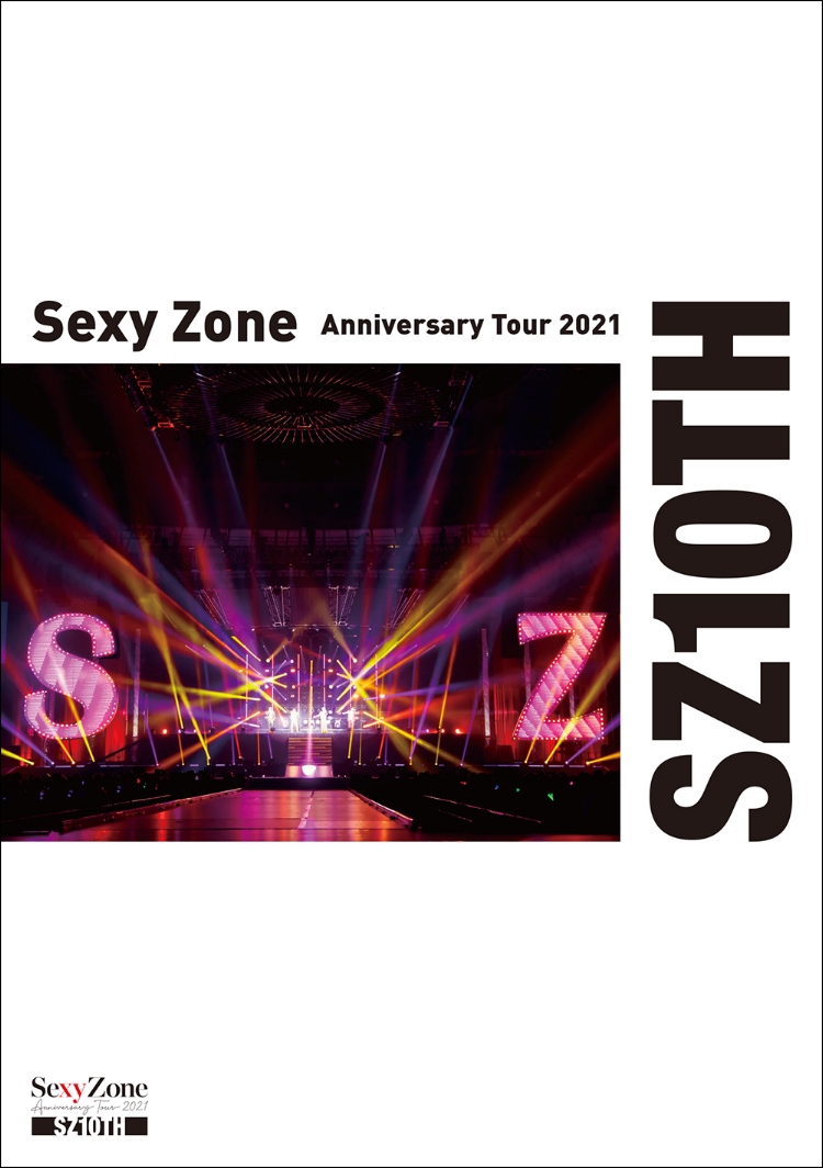 Sexy Zone / Sexy Zone Anniversary Tour 2021 SZ10TH 環球官方進口 通常盤 (2BLU-RAY)
