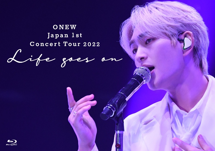 溫流 (SHINee) / ONEW Japan 1st Concert Tour 2022 ～Life goes on～通常盤Blu-ray 日版 (Blu-ray+ PHOTOBOOK 16P)