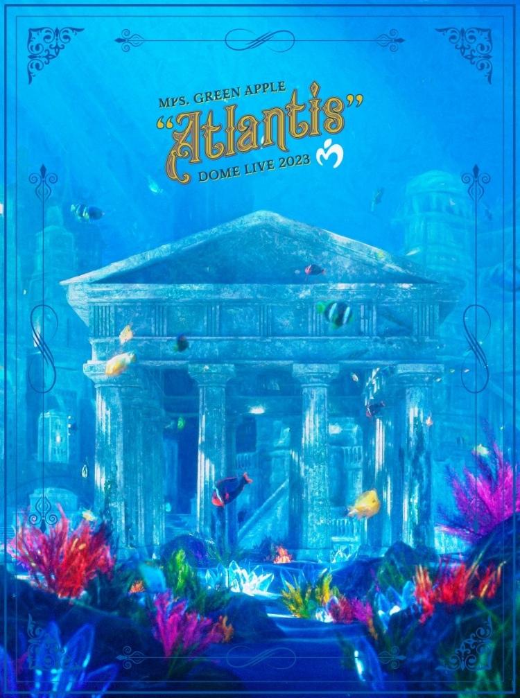 Mrs. GREEN APPLE / DOME LIVE 2023 “Atlantis” [通常盤] (2DVD) 環球官方進口