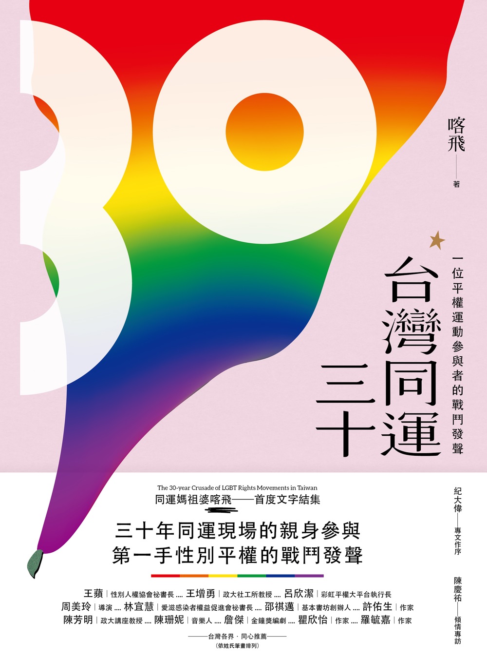 台灣同運三十：一位平權運動參與者的戰鬥發聲 (電子書)