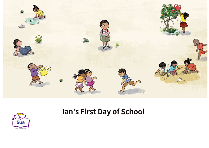 Ian’s First Day of School英語有聲繪本 (電子書)