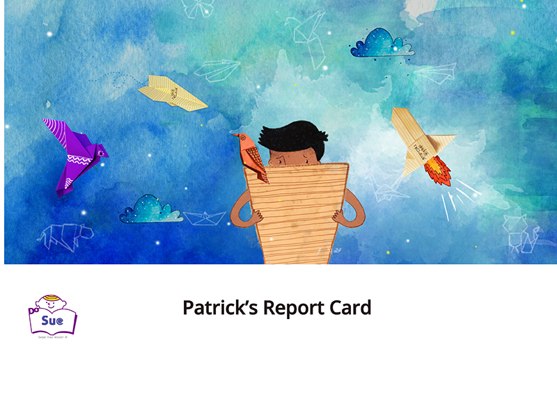Patrick’s Report Card英語有聲繪本 (電子書)