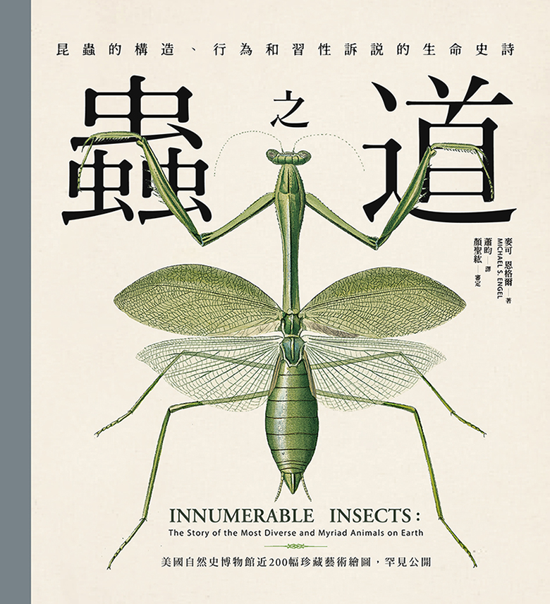 蟲之道：昆蟲的構造、行為和習性訴說的生命史詩 