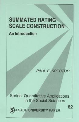 Summated Rating Scale Construction: An Introduction