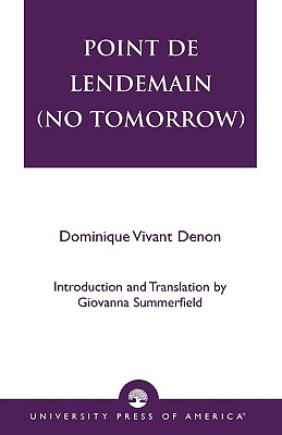 Point De Lendemain (No Tomorrow)