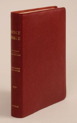 The Old Scofield Study Bible: King James Version, Burgundy Genuine Leather, Standard Edition