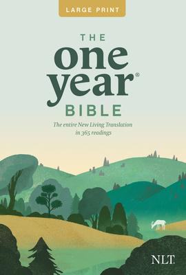 The One Year Bible: New Living Translation Version, Premium Slimline, Large Print, Arranged in 365 Daily Readings
