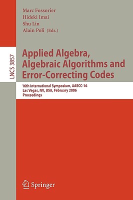 Applied Algebra, Algebraic Algorithms and Error-Correcting Codes: 15th International Symposium, AAECC-15, Toulouse, France, May
