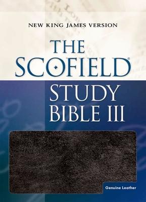 The Scofield Study Bible III: New King James Version, Burgundy Genuine Leather, Red Letter