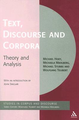 Text, Discourse and Corpora: Theory and Analysis