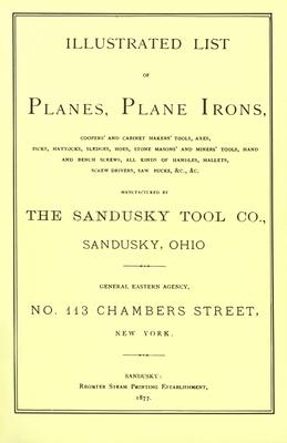 Sandusky Tool Co. 1877 Catalog
