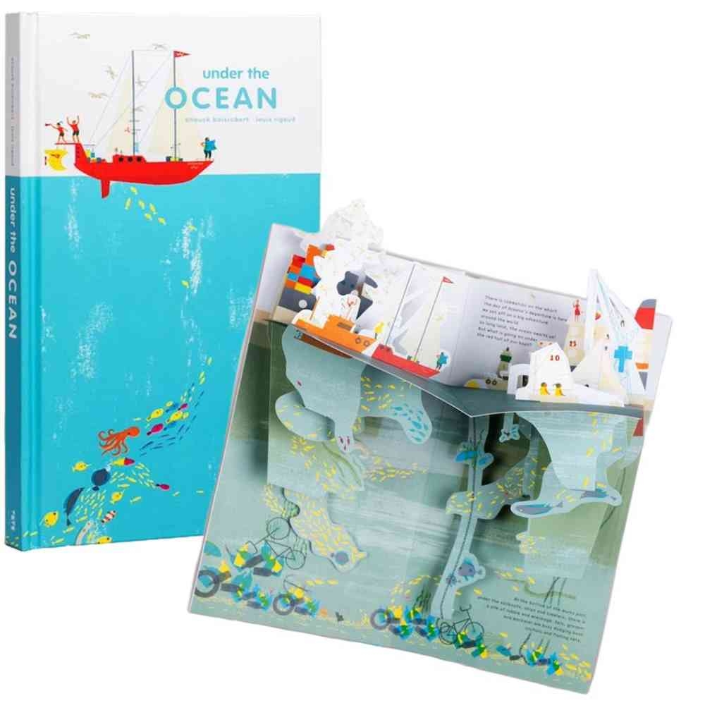 《出發吧，海洋號!一起探索世界海洋》Under the Ocean(法國評價最美麗的立體書《樹懶的森林》姊妹作)