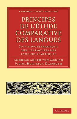 Principes De L’etude Comparative Des Langues: Des Langues, Par Le Baron De Merian, Suivis D’observations Sur Les Racines Des L
