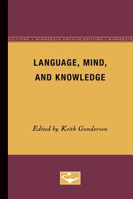 Language, Mind, and Knowledge: Minnesota Archive Editions