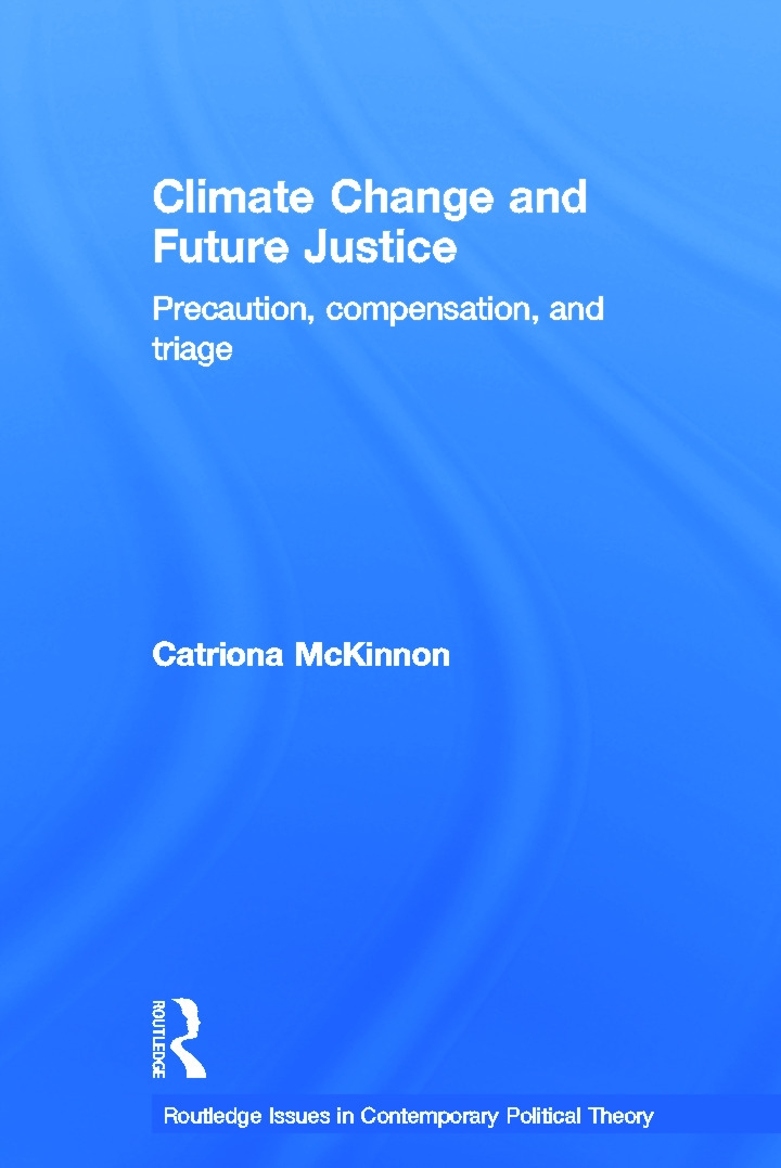 Climate Change and Future Justice