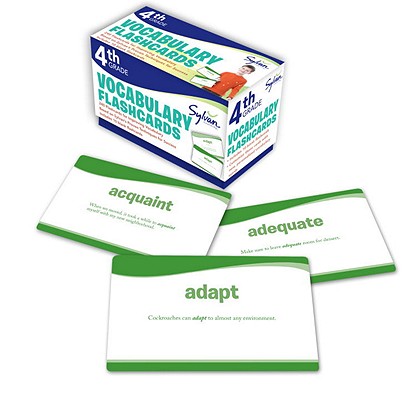 4th Grade Vocabulary Flashcards: 240 Flashcards for Improving Vocabulary Based on Sylvan’s Proven Techniques for Success