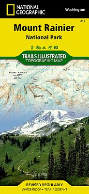 National Geographic Mount Rainier: National Park Washington, USA : Trails Illustrated Map