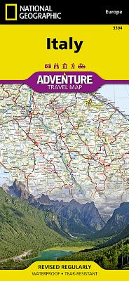 National Geographic Adventure Map Italy