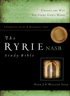 Ryrie Study Bible: New American Standard Bible, Burgundy, Genuine Leather, Red Letter Edition