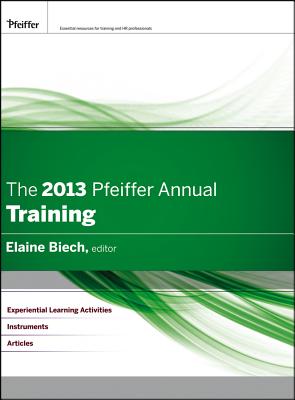 The Pfeiffer Annual 2013: Training