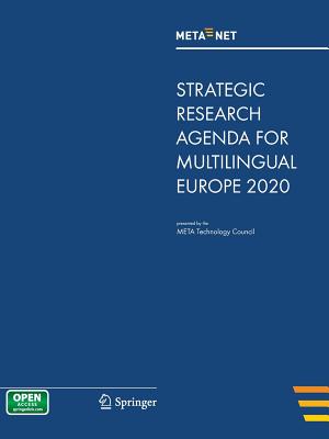 Strategic Research Agenda for Multilingual Europe 2020