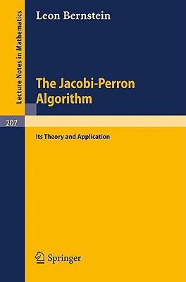 The Jacobi-perron Algorithm: Its Theory and Application