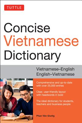 Tuttle Concise Vietnamese Dictionary: Vietnamese-English / English-Vietnamese