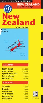Periplus Travel Map New Zealand