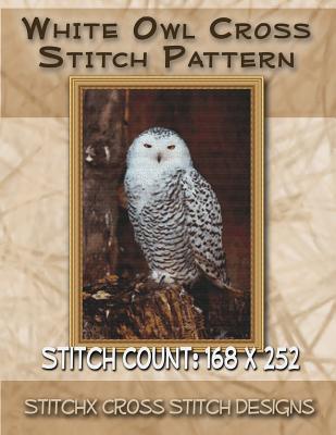 White Owl Cross Stitch Pattern