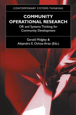 Community Operational Research: Or and Systems Thinking for Community Development