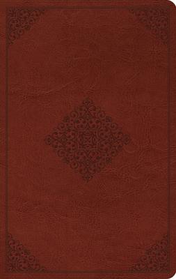 The Holy Bible: English Standard Version, Tan, Value Thinline Bible, Trutone, Ornament Design