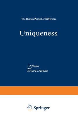 Uniqueness: The Human Pursuit of Difference