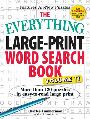 The Everything Large-Print Word Search Book: More Than 120 Puzzles