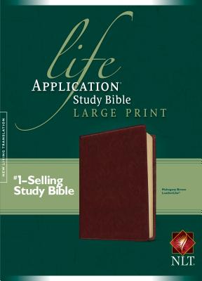 Life Application Study Bible: New Living Translation Mahogany Brown LeatherLike