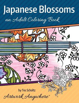Japanese Blossoms: An Adult Coloring Book
