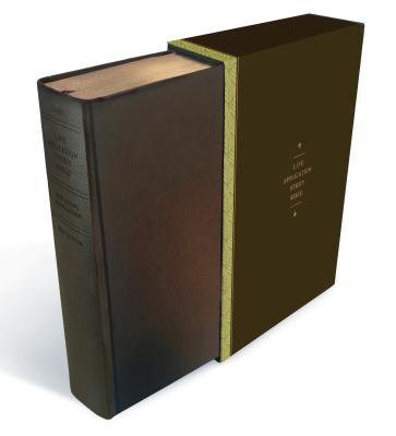 Life Application Study Bible: New Living Translation, Espresso Brown, Leatherlike
