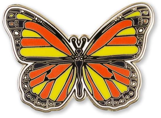 Butterfly Hard Enamel Pin