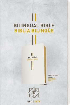 Holy Bible / Santa Biblia: New Living Translation, Leatherlike Pearl / Nueva Traduccion Viviente, Sentipiel Perla
