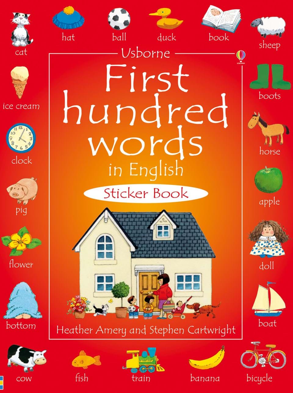 First hundred words in English Sticker book
