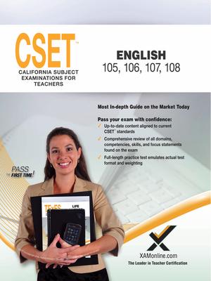 Cset English 105, 106, 107, 108