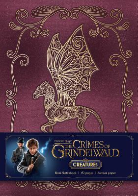 《怪獸與牠們的產地》創作素描本/筆記本(B5) Fantastic Beasts: The Crimes of Grindelwald: Magical Creatures Hardcover Blank Sketchbook