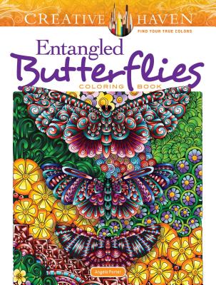 Entangled Butterflies Coloring Book
